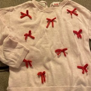 Zara bow sweater